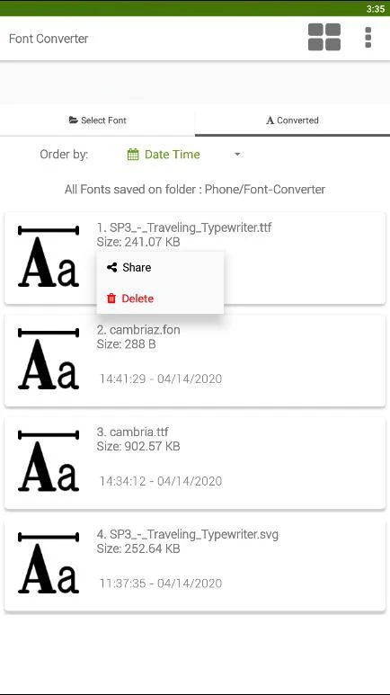 Font Converter - Convert OTF t Font Converter - Convert OTF t