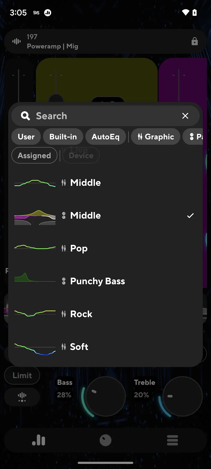 Poweramp Equalizer Mod
