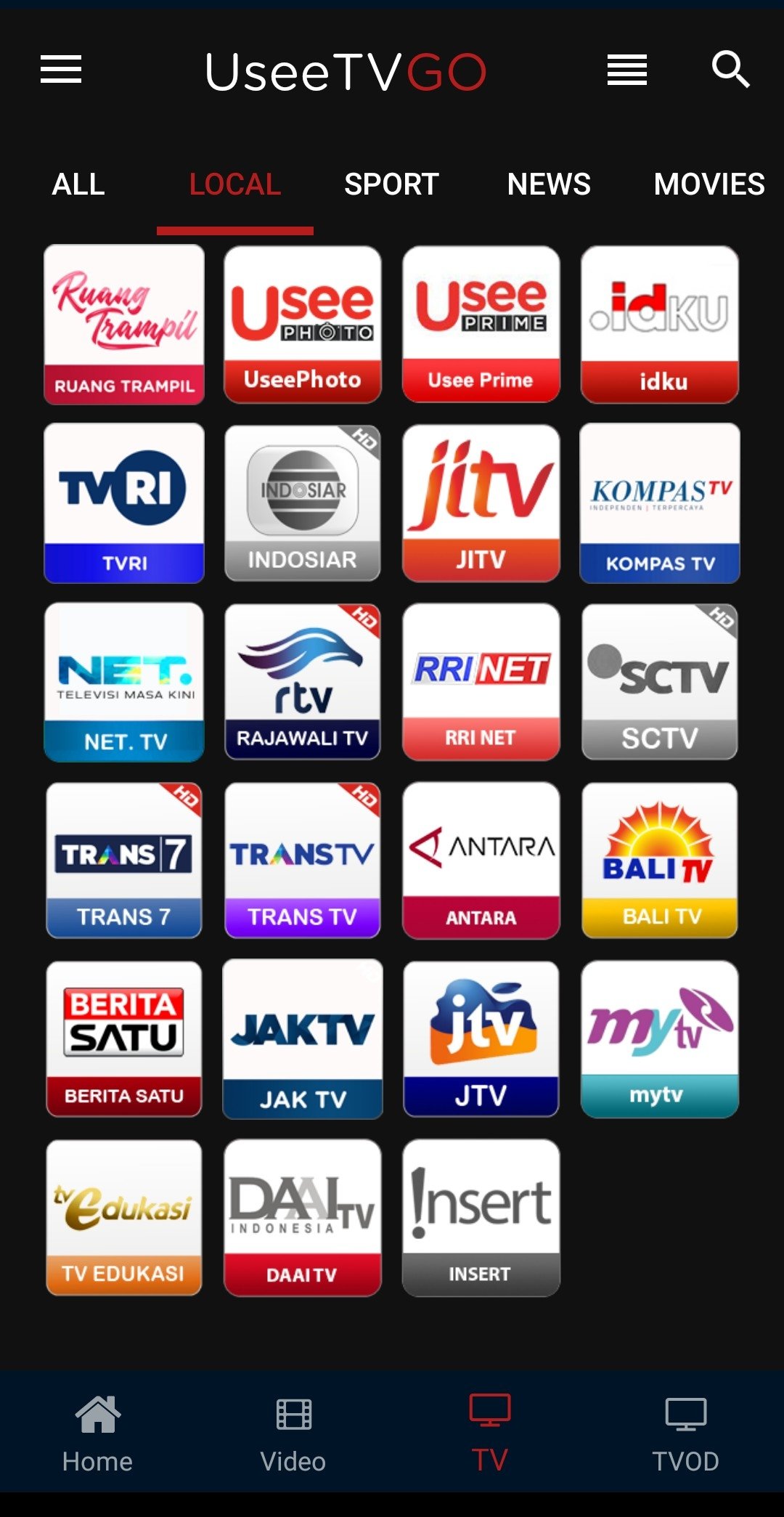 UseeTV GO