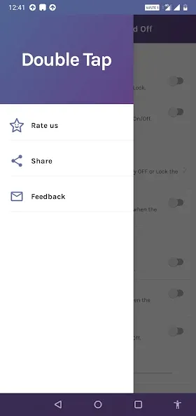 Double Tap Screen On and Off