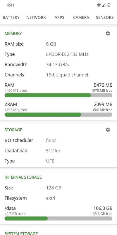 DevCheck Hardware and System Info