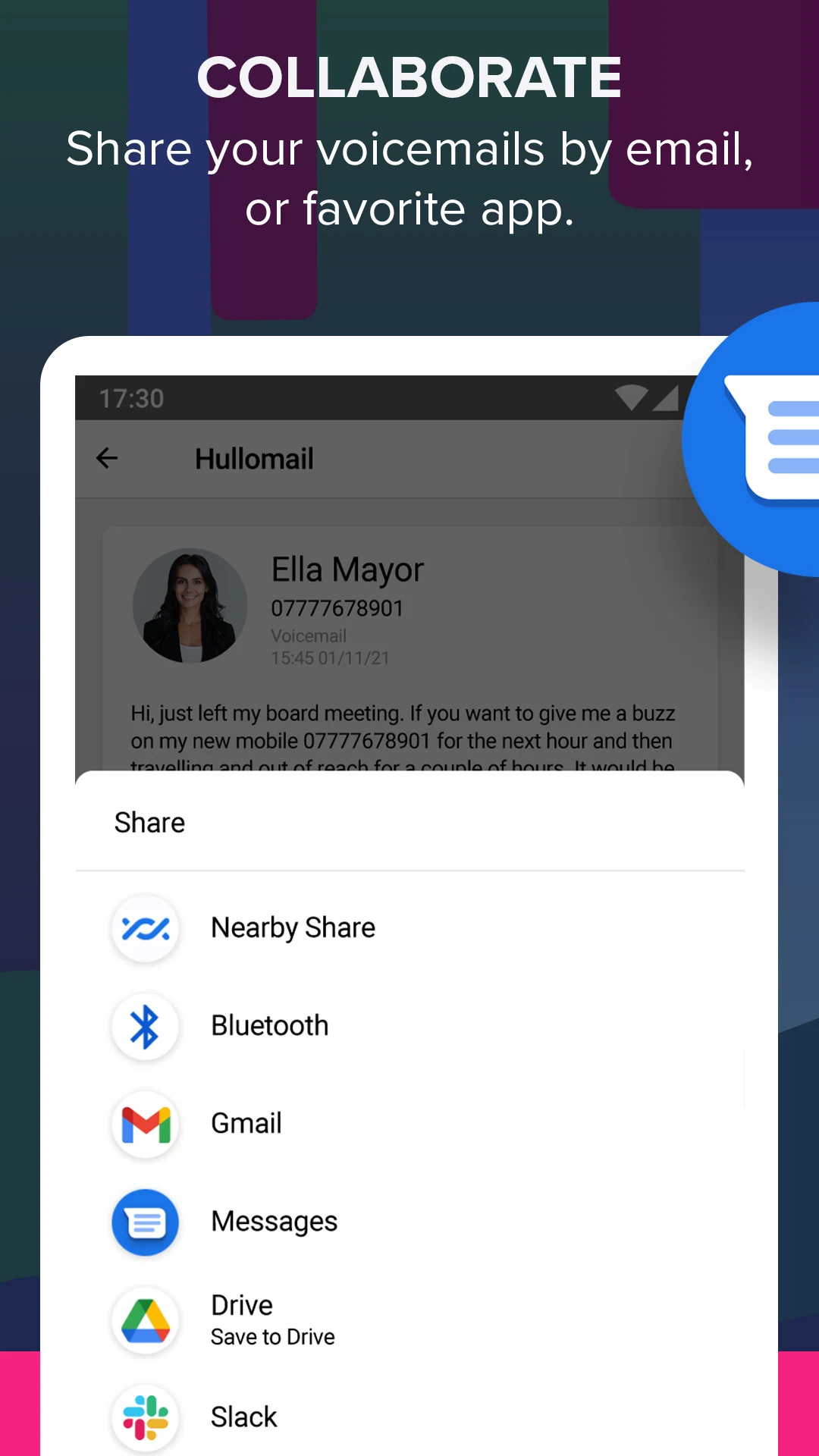Hullomail Voicemail
