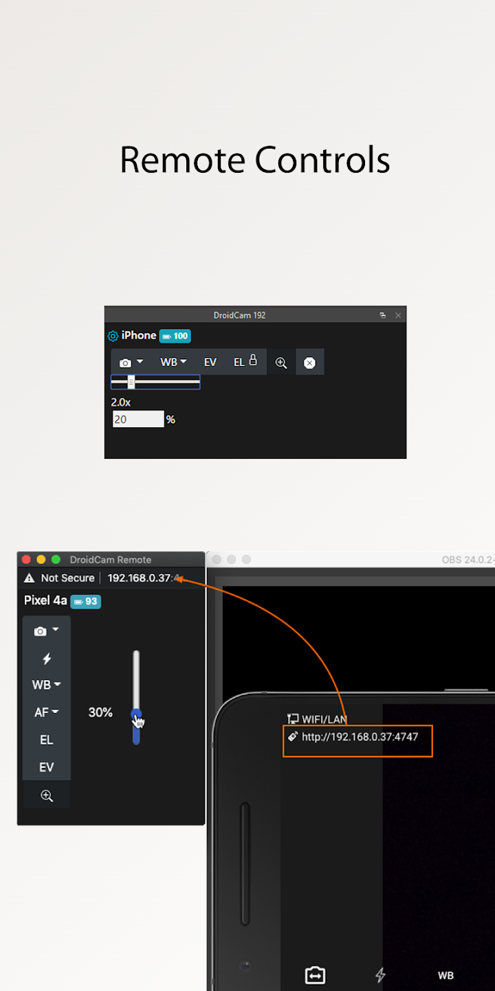 DroidCam OBS