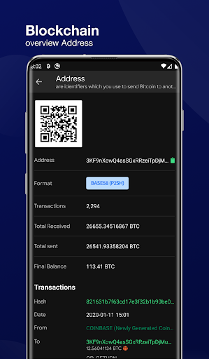 Blockchain Dashboard