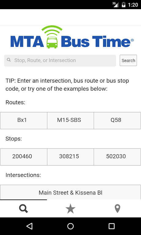 MTA Bus Time MTA Bus Time
