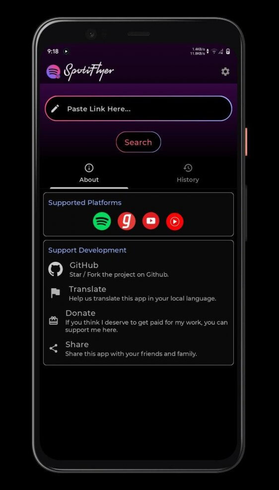 SpotiFlyer Latest Android APK SpotiFlyer Latest Android APK