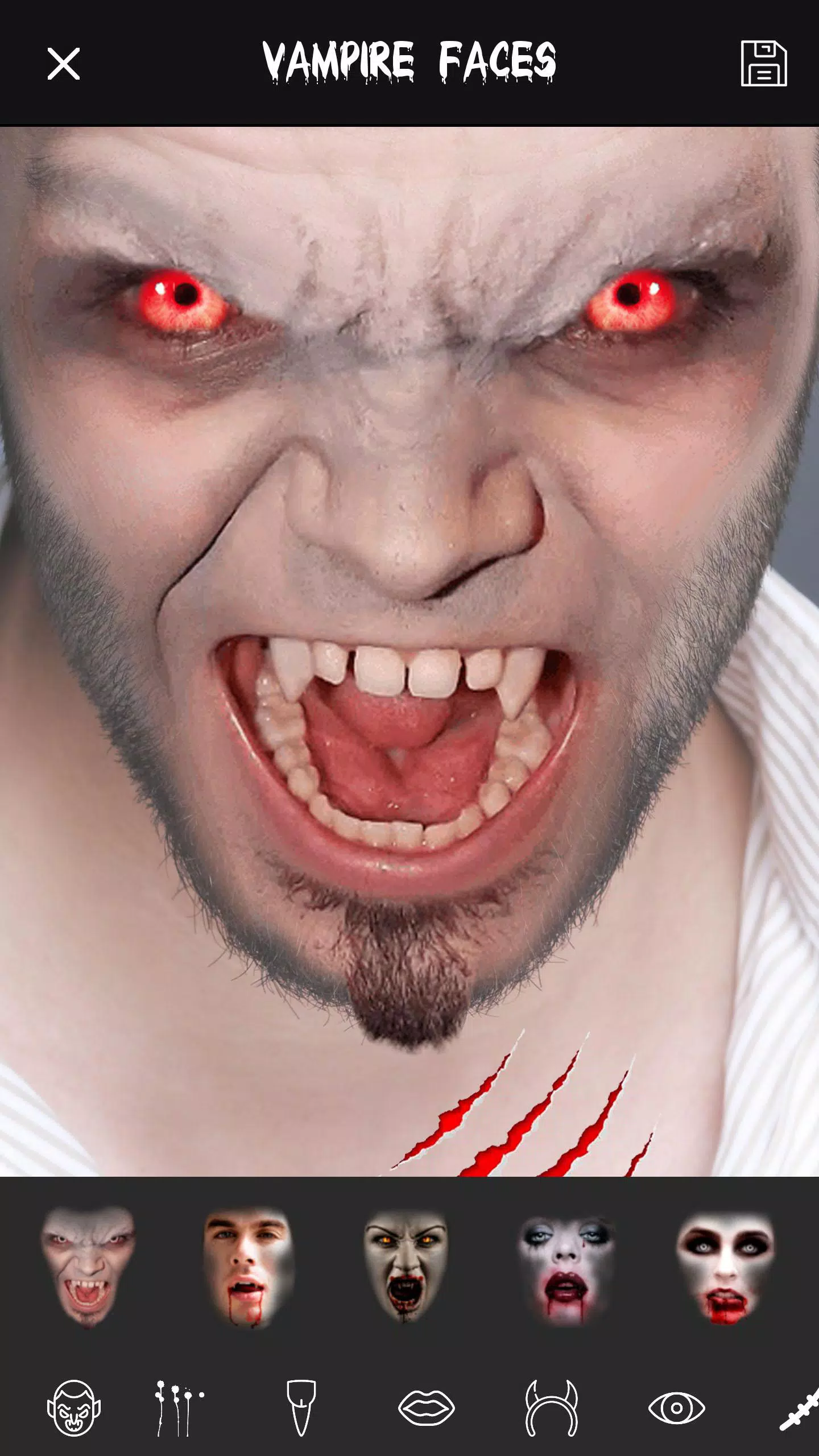 Vampire Yourself: Camera Booth