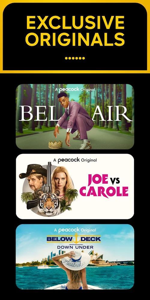 Peacock TV Mod