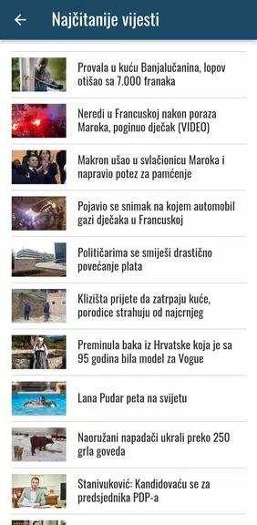 Nezavisne novine Latest