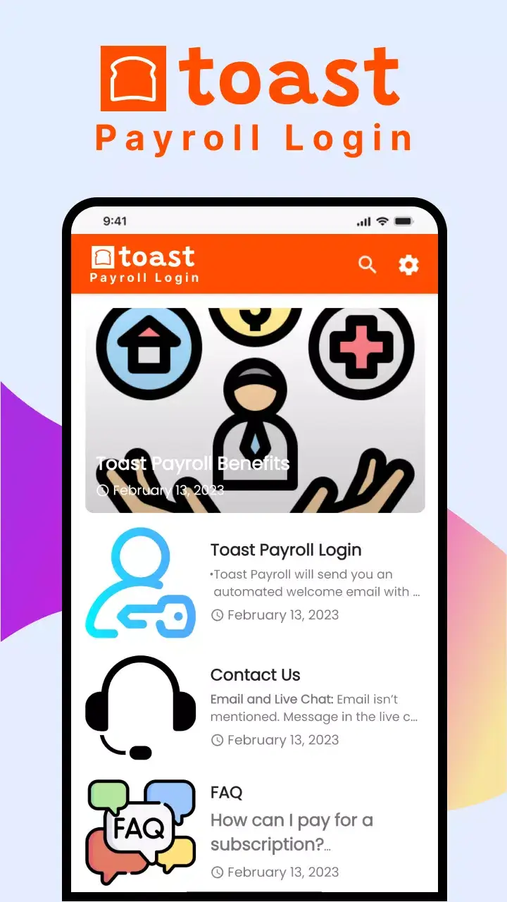 Toast Payroll Login