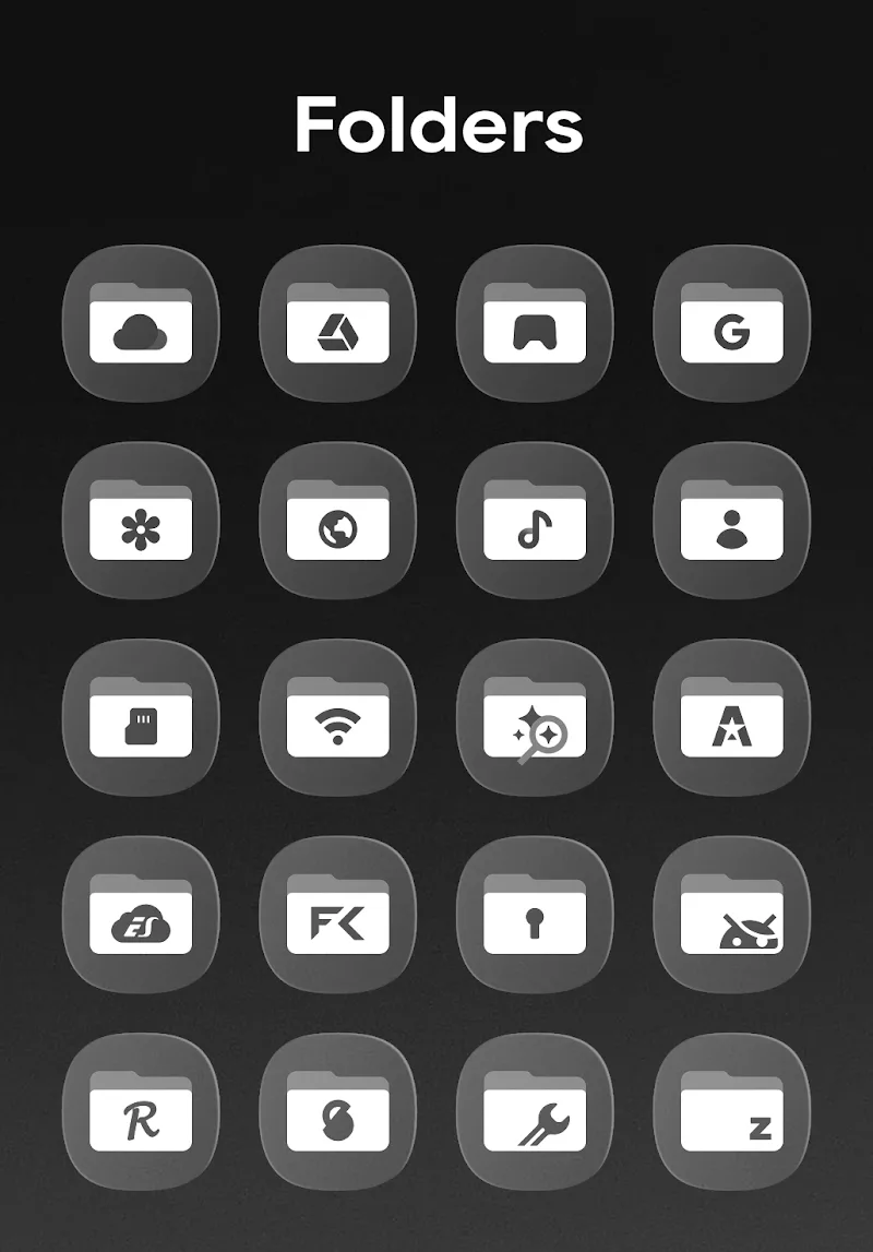 OneGlass 8 - Icon Pack