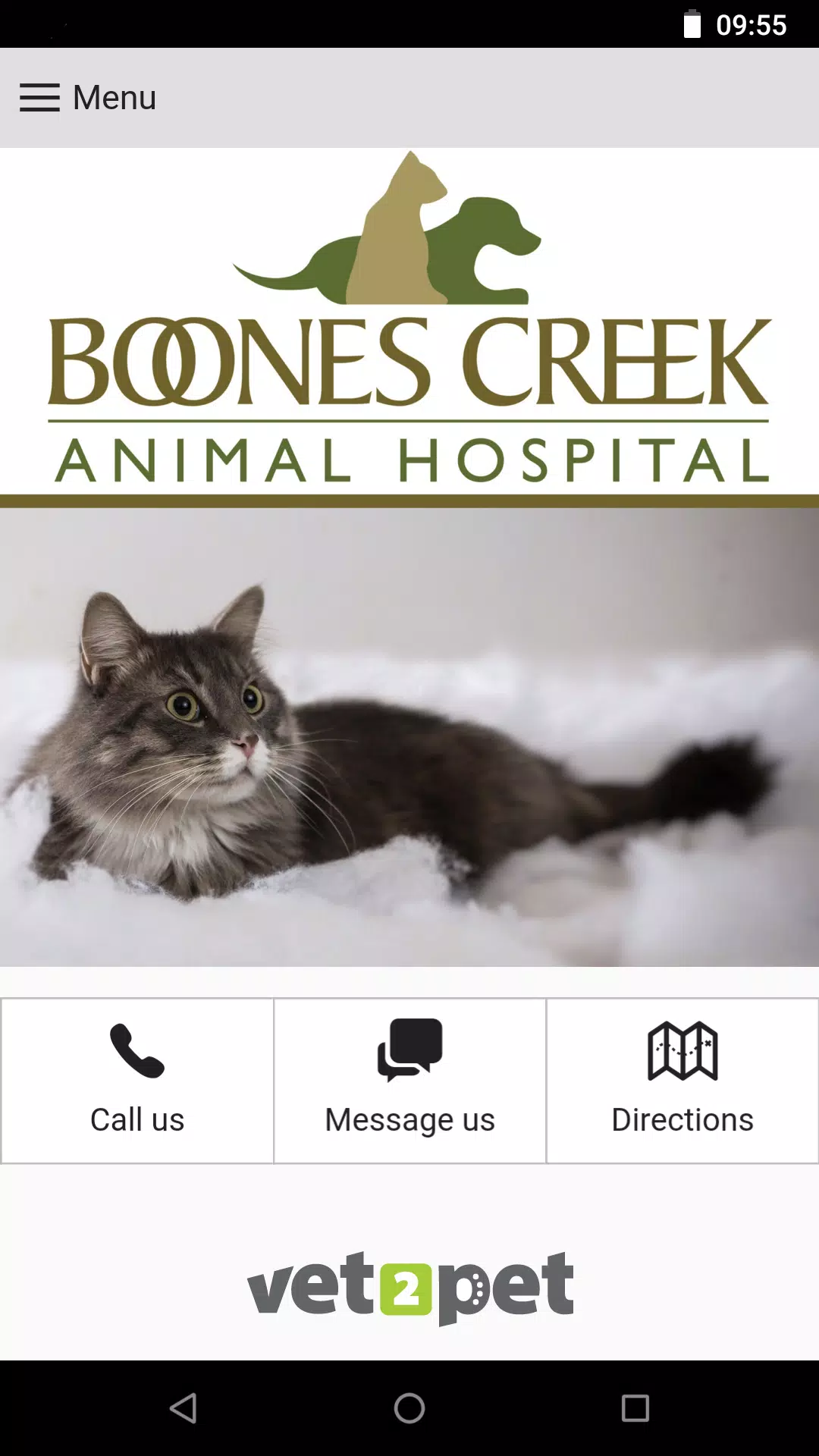 Boones Creek Animal Hospital app