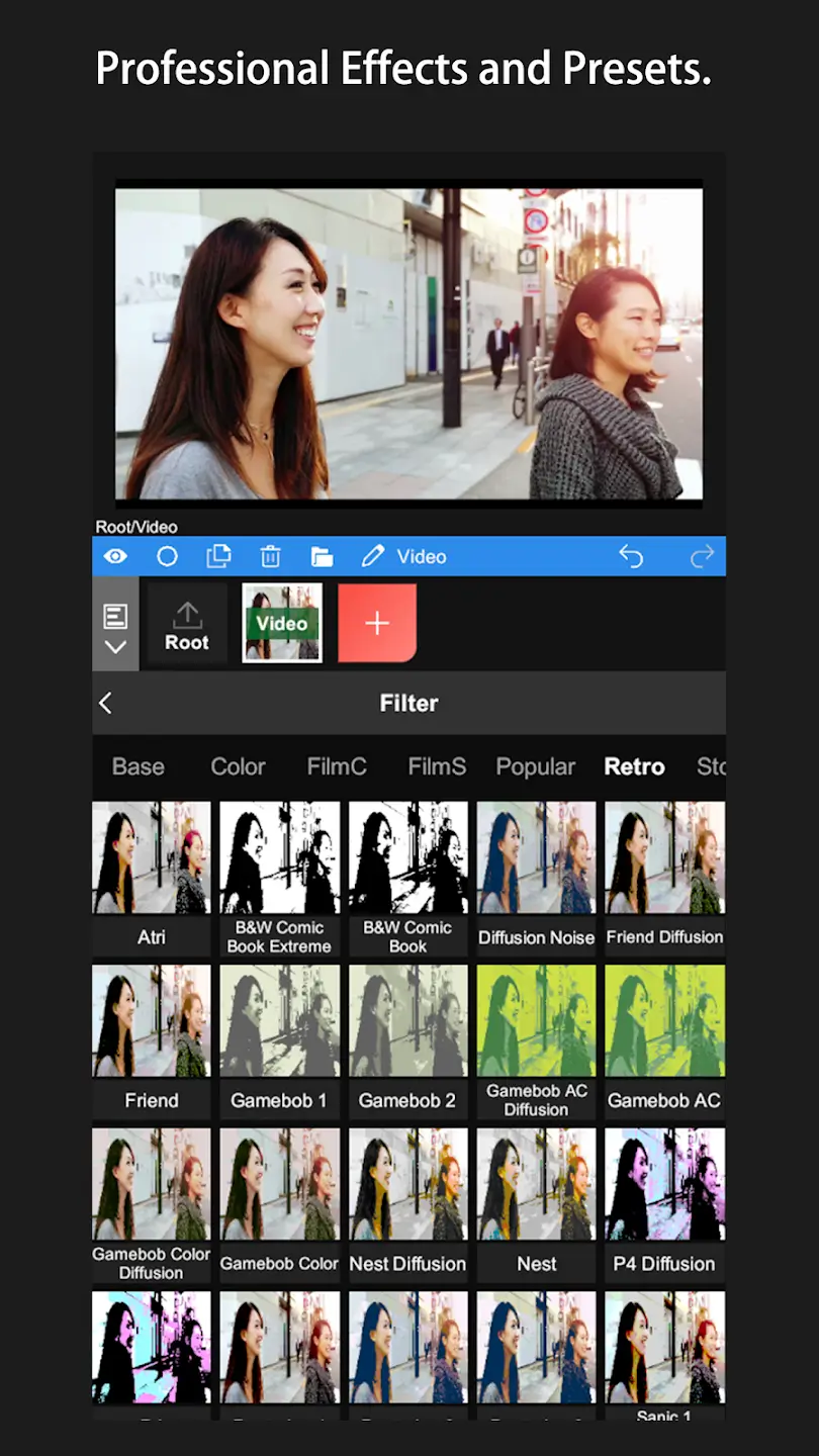 Node Video Editor