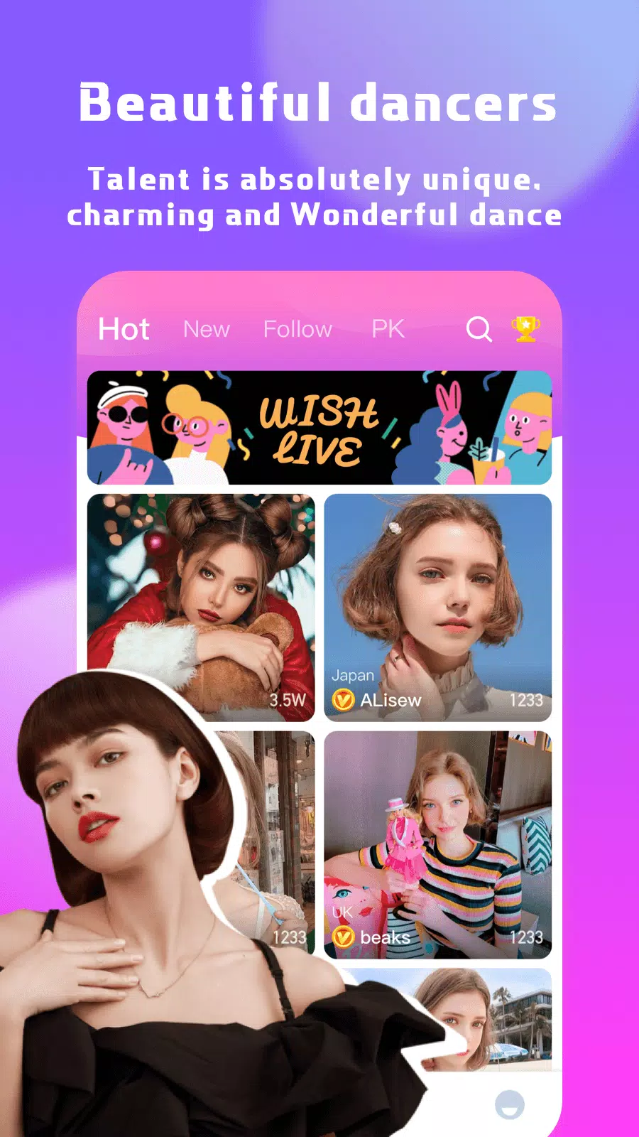 wish live