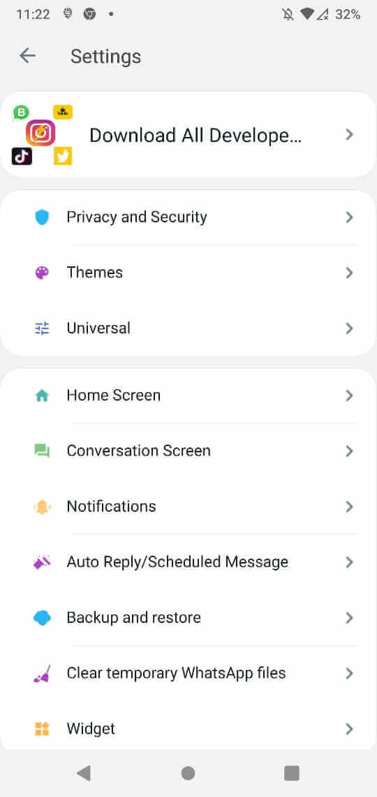 Red WhatsApp