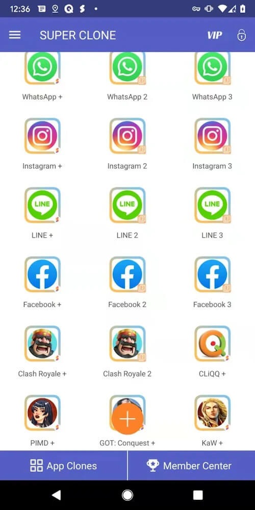 Super Clone:Multiple Accounts
