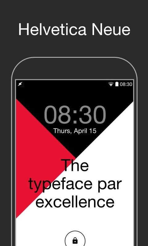 Helvetica Neue FlipFont