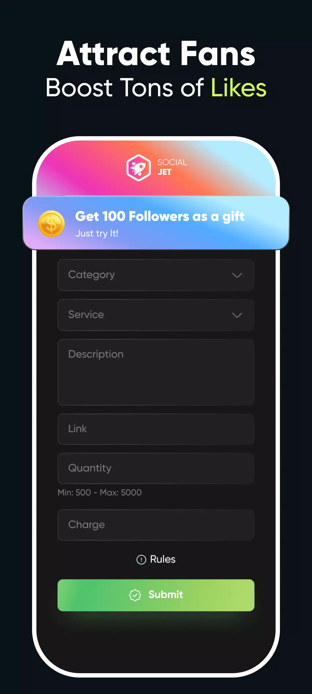Social Jet - Followers & Likes