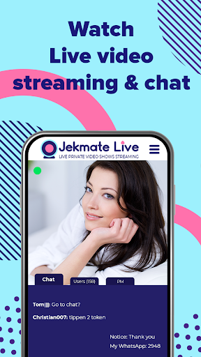 Jekmate Live -Live Private Video Shows & Streaming