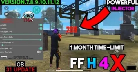 FFH4X Headshot Injector apk