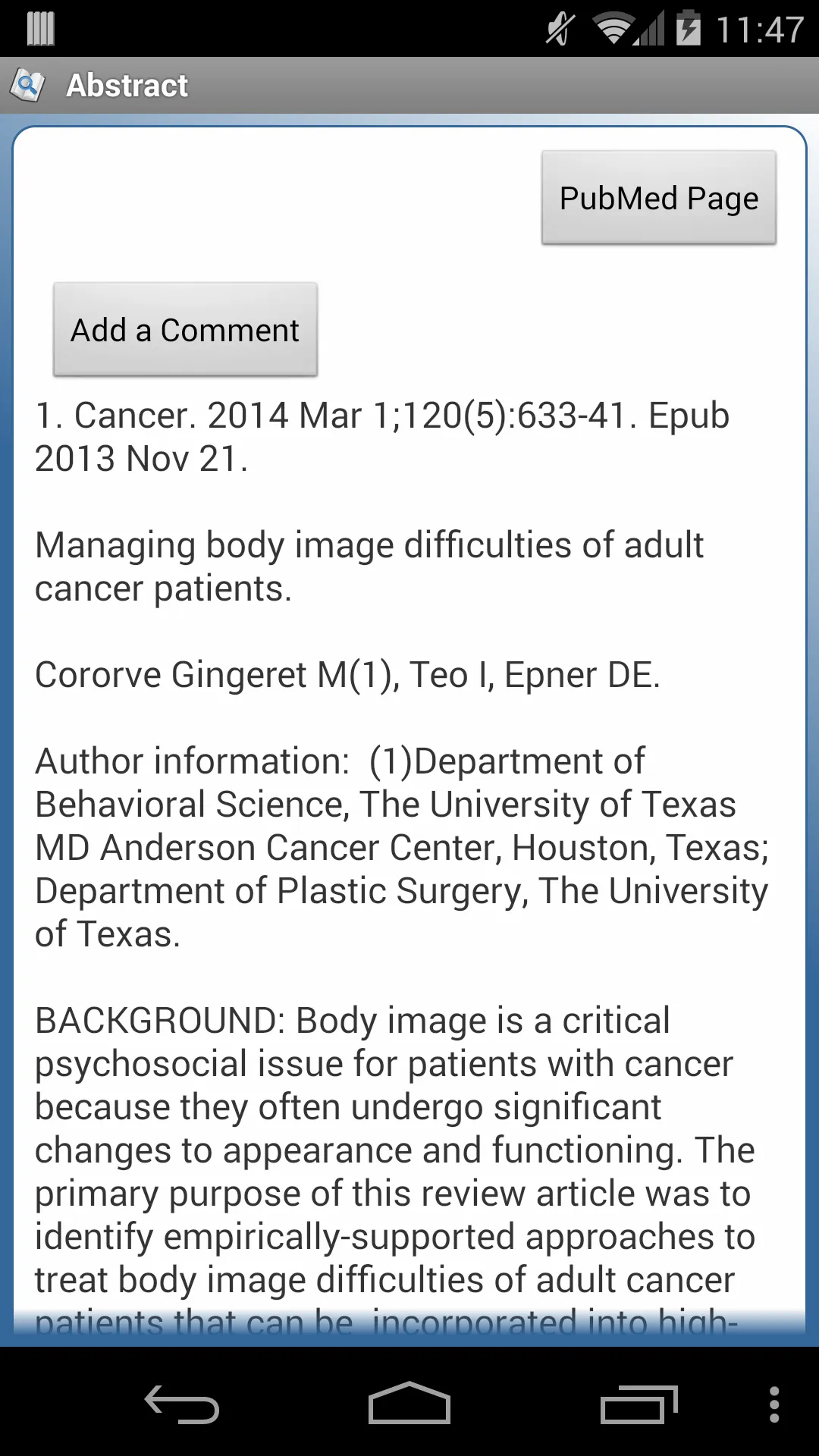 PubMed Mobile PubMed Mobile