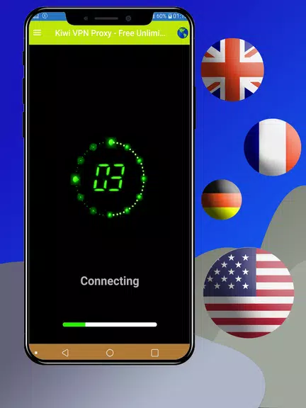 Kiwi VPN Proxy - Free Unlimited VPN
