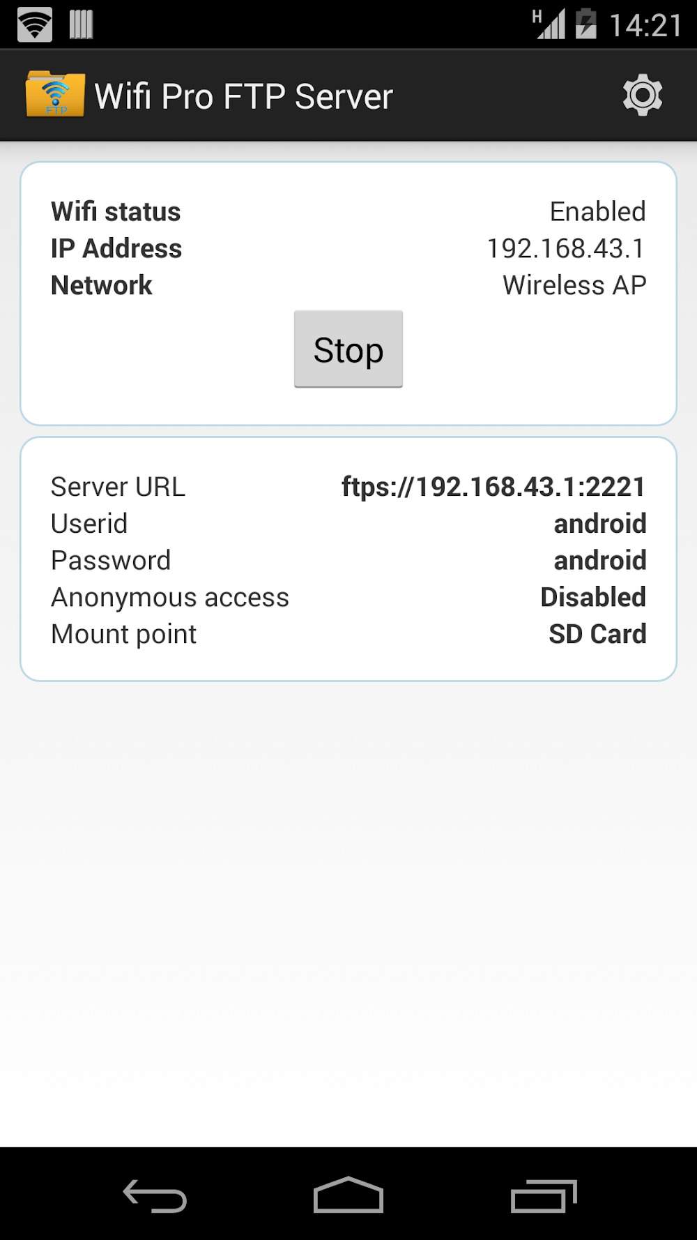 WiFi Pro FTP Server APK WiFi Pro FTP Server APK
