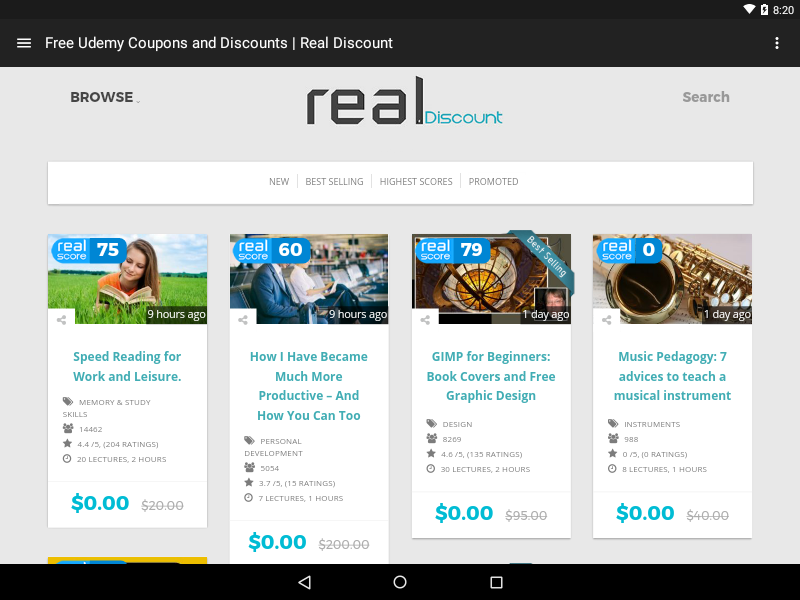 Real Discount