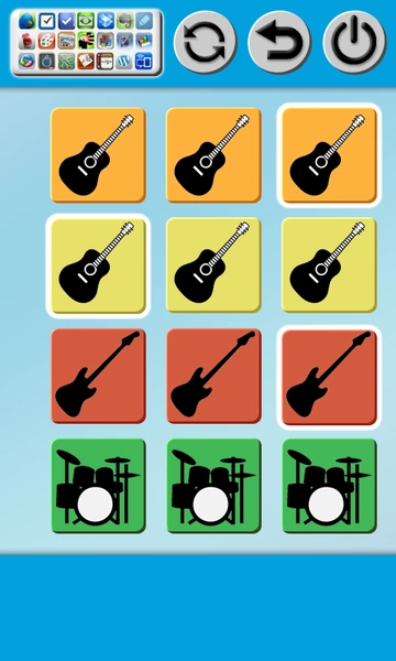 Band Game: Piano, Guitar, Drum