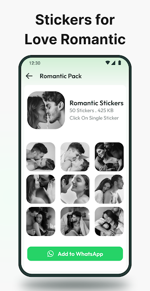 Romantic Stickers