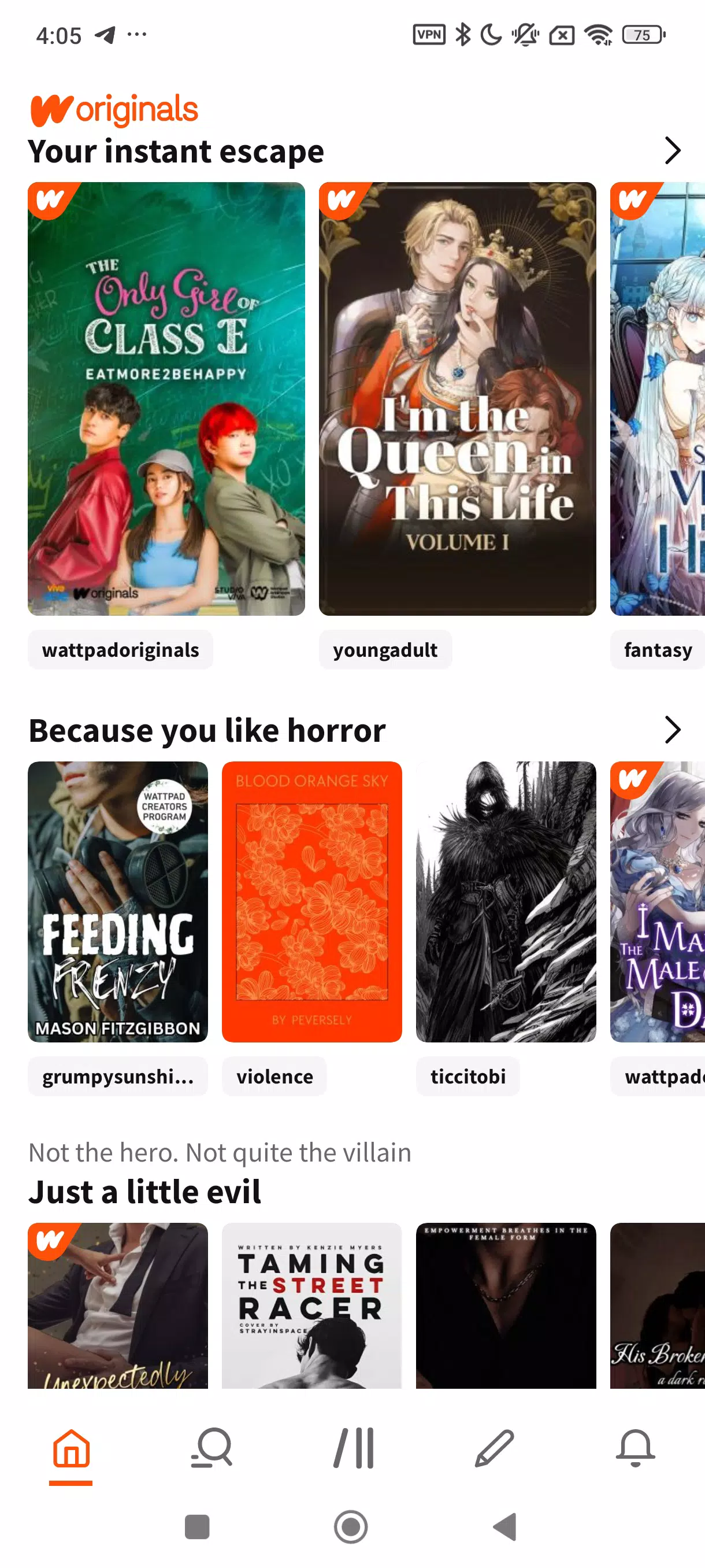 Wattpad Android Wattpad Android