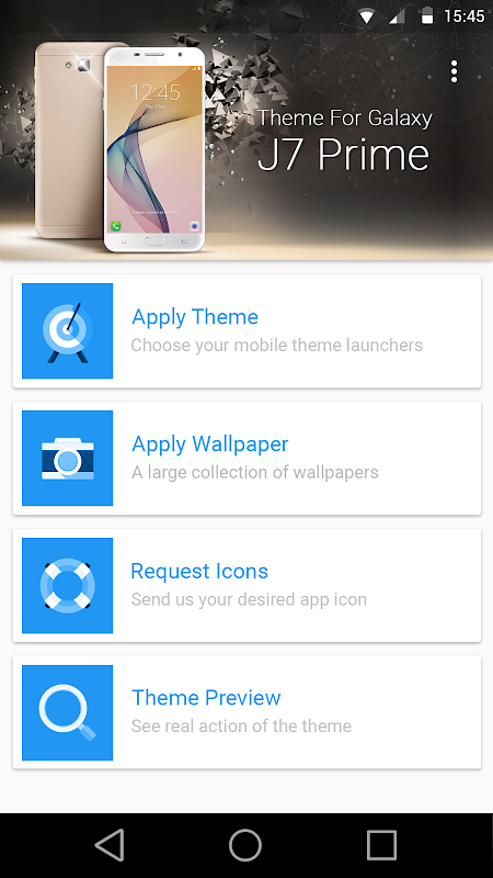 Launcher Theme For Galaxy J7 Prime