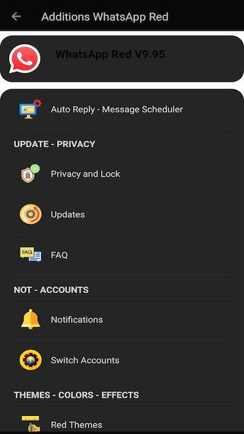 Red WhatsApp