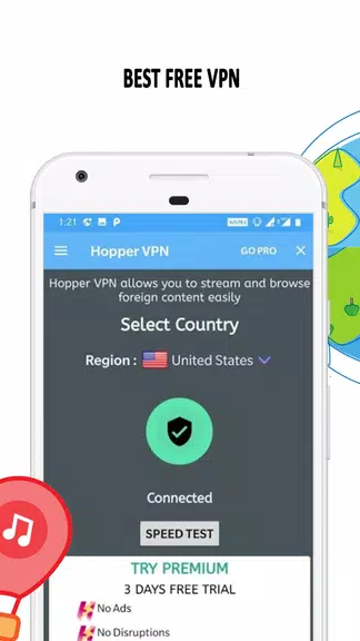 Hopper VPN : Secure VPN Proxy