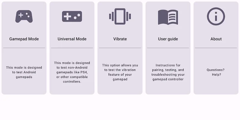 GamePad Tester Lite