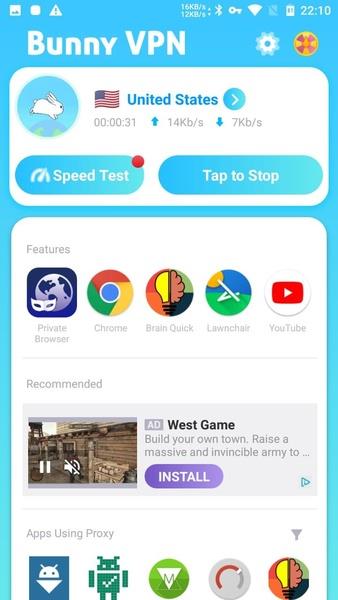 Bunny VPN Proxy - Free VPN Master with Fast Speed