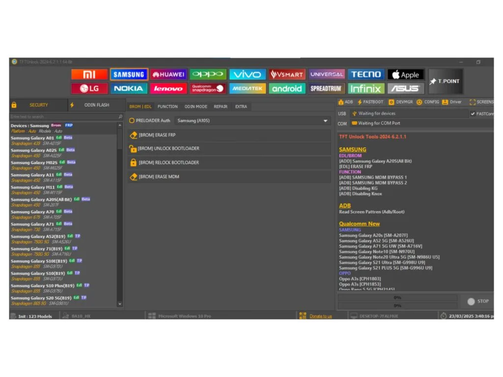 TFT Unlock Tool