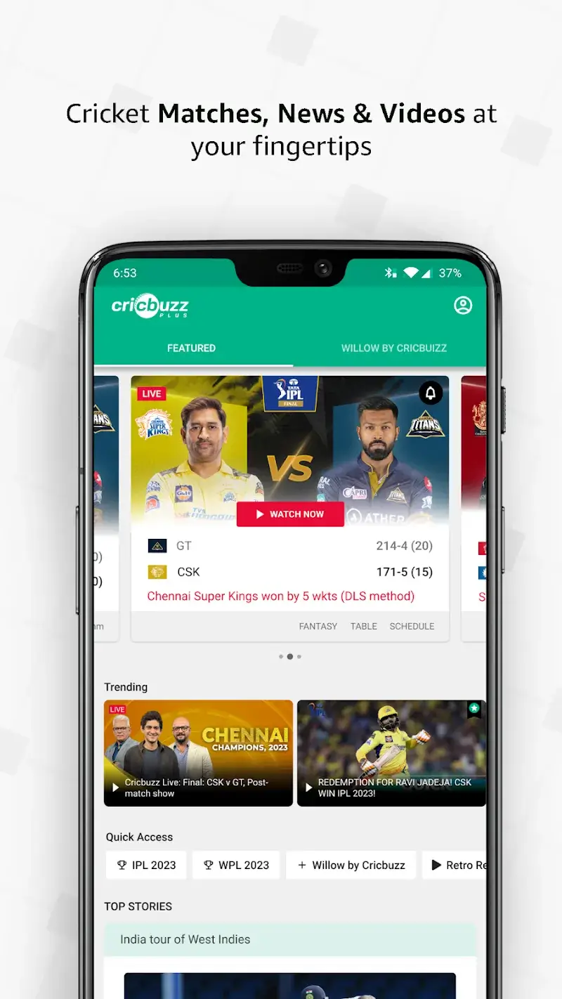 Cricbuzz – Live Cricket Scores