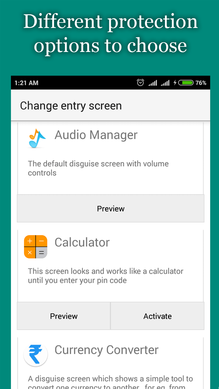 Audio Manager Vault