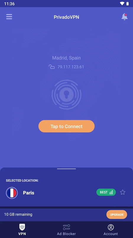 PrivadoVPN