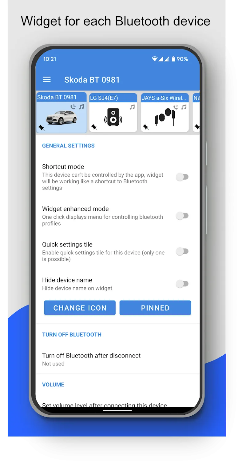 Bluetooth Audio Connect Widget APK Bluetooth Audio Connect Widget APK