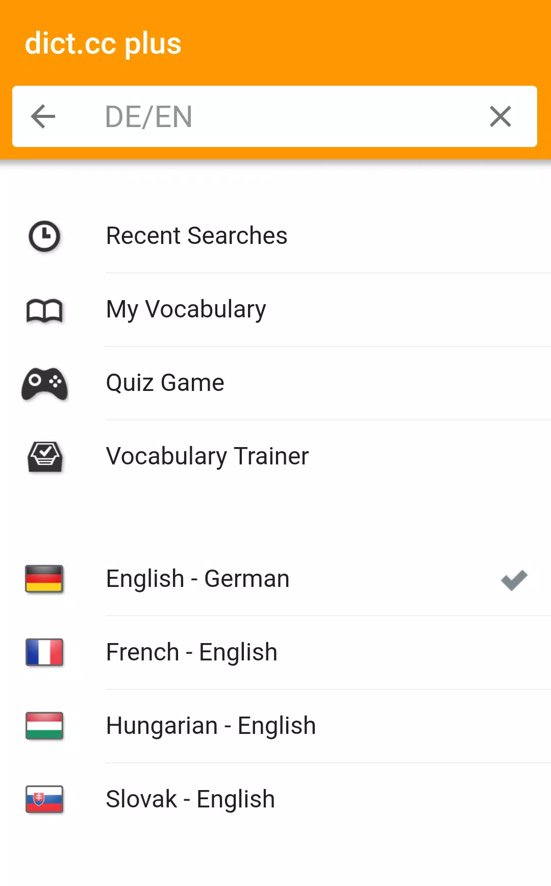 dict.cc plus