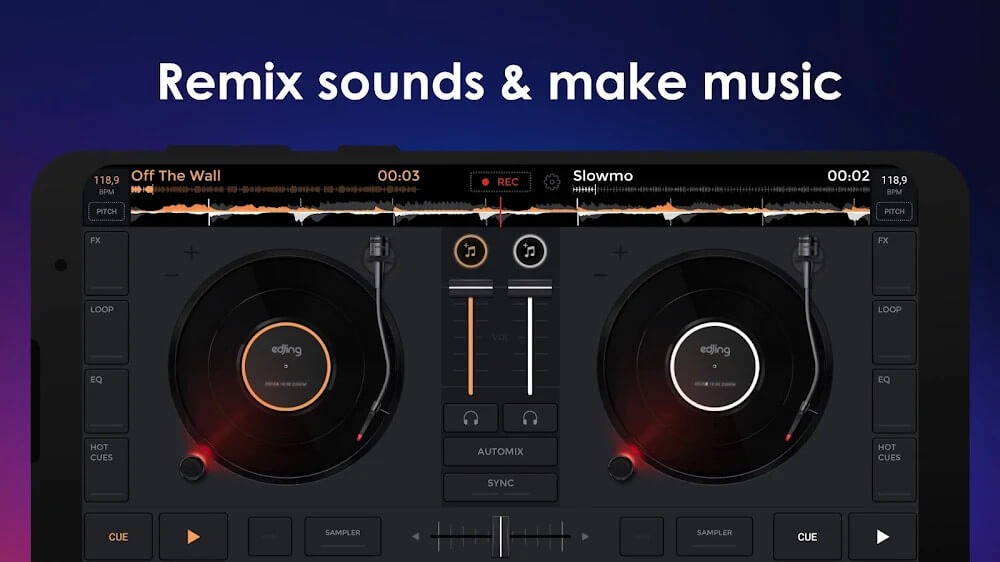 edjing PRO – Music DJ mixer