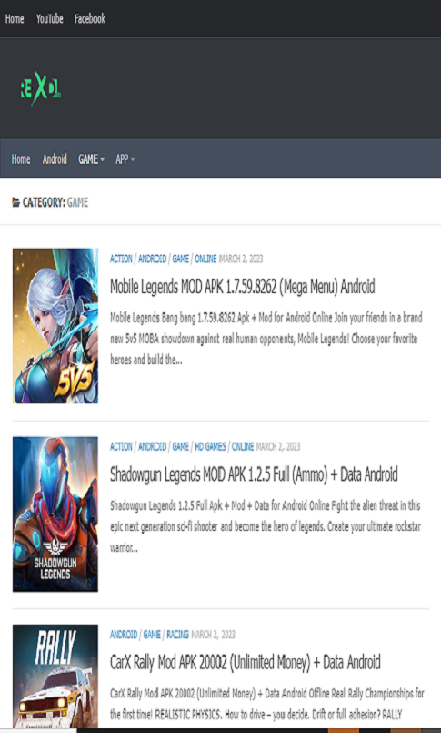 Rexdl:Games & Apps