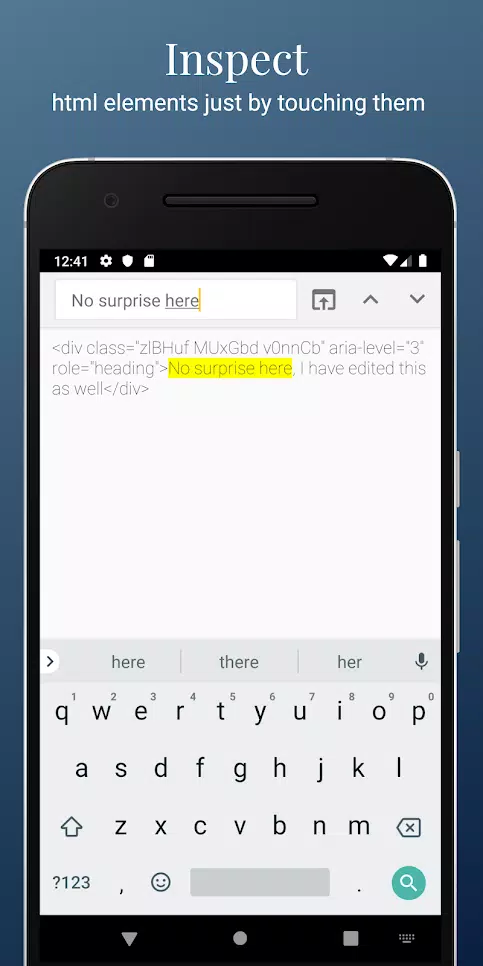 HTML Website Inspector Editor