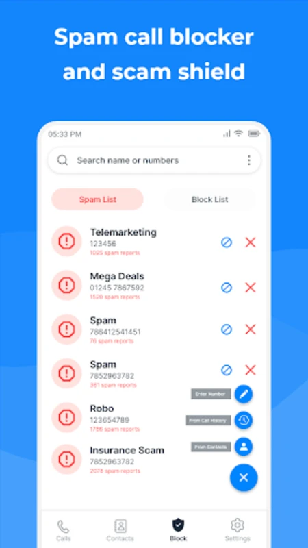 Show Caller ID &amp; Spam Blocker