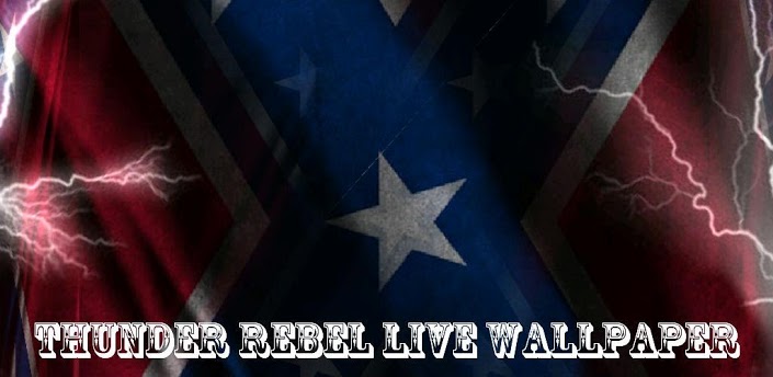 3D Rebel Flag Live Wallpaper