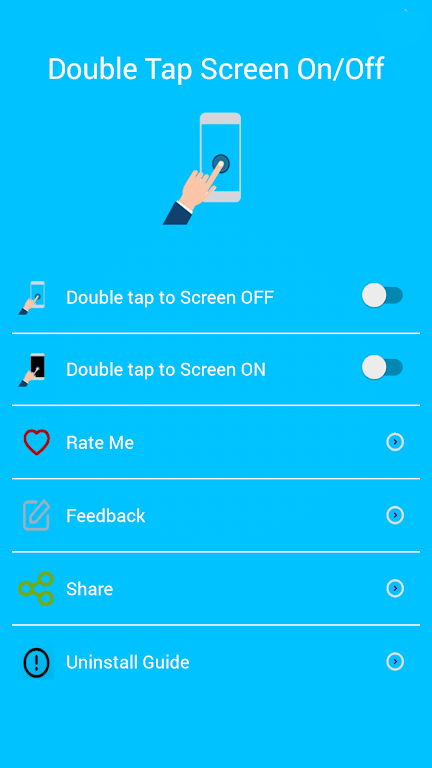 Double Tap Screen On and Off Pro