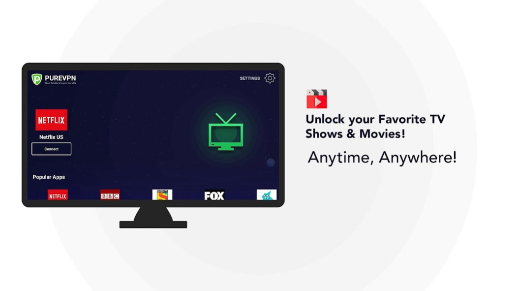 PureVPN:VPN for Android TV