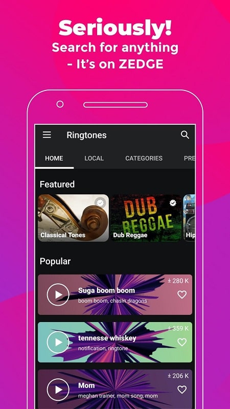 ZEDGE Wallpapers & Ringtones